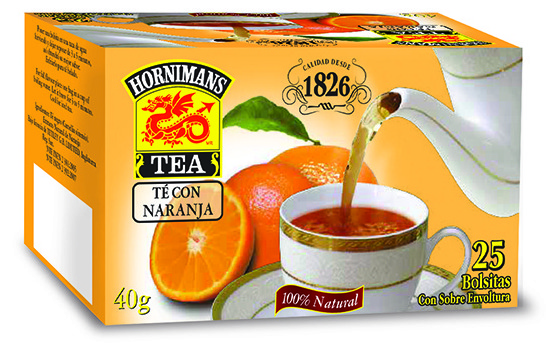 Thé noir à l'orange