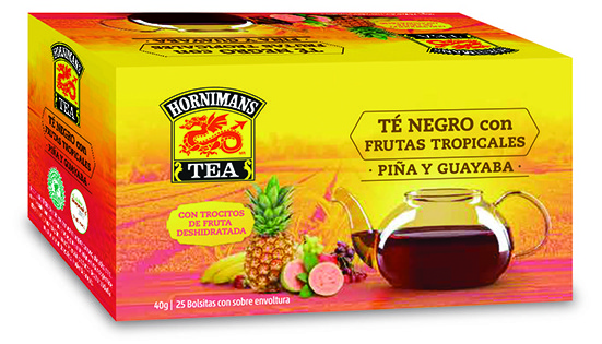 Thé noir fruits tropicaux