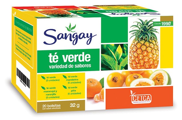Thé vert mélange de saveurs